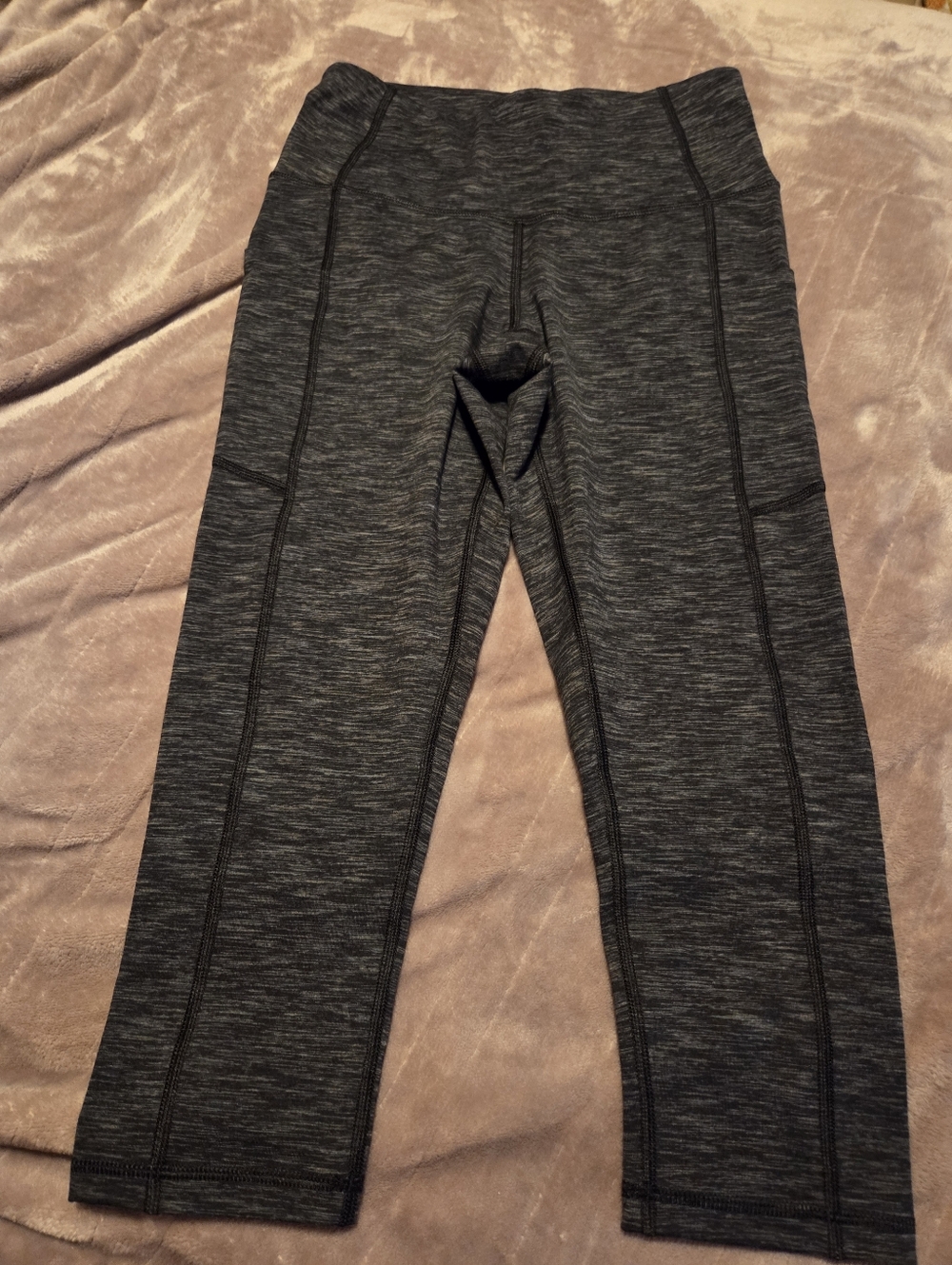 Ewedoos Charcoal Heather Performance Leggings